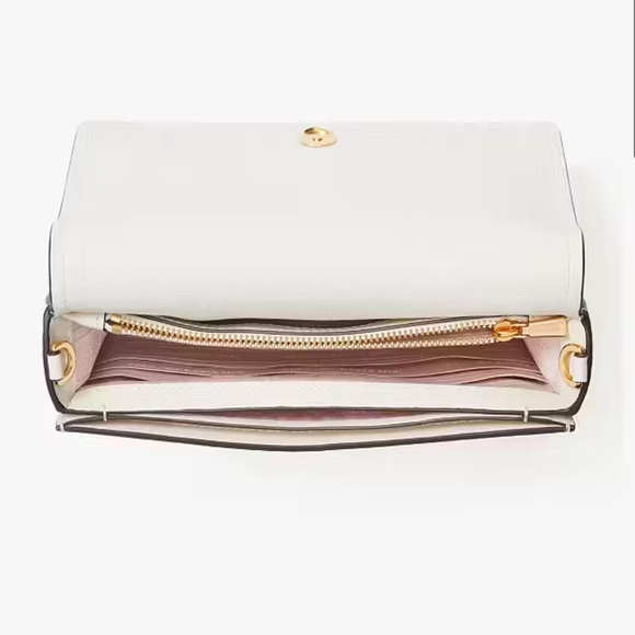 Kate Spade Morgan Bouquet Toss Embossed Flap Chain Bag - Picture 4 of 12